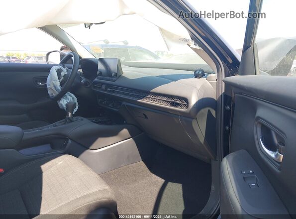 3CZRZ2H37SM711566 2025 HONDA HR-V Черный Вид салона спереди
