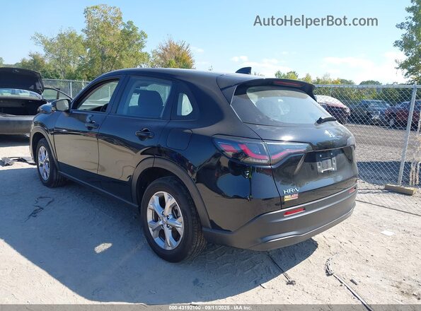 3CZRZ2H37SM711566 2025 HONDA HR-V Черный Задняя левая четверть