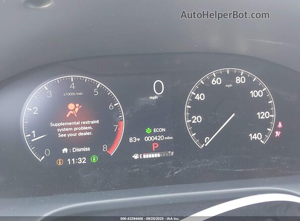 3CZRZ2H39TM706922 2026 HONDA HR-V White Widok tylnych siedzeń