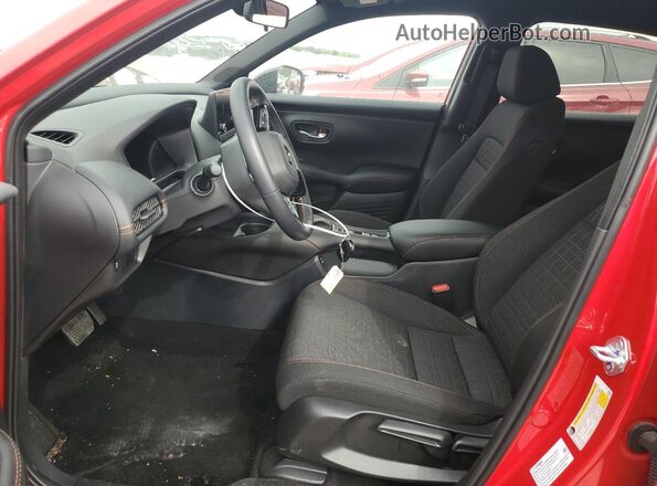 3CZRZ2H5XSM773013 2025 HONDA HR-V Red წინა სალონის ხედი