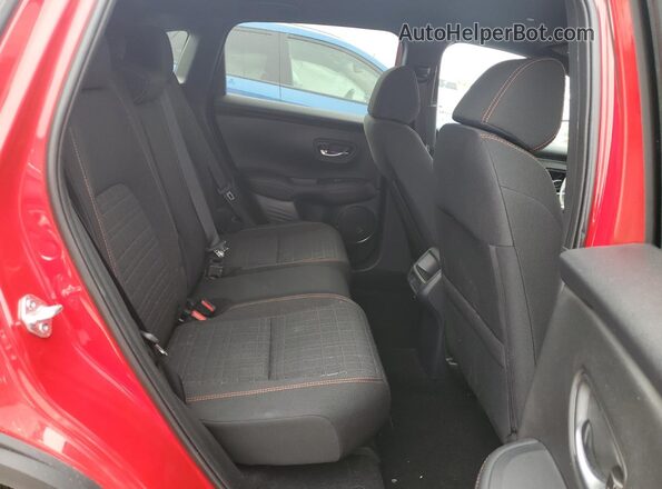 3CZRZ2H5XSM773013 2025 HONDA HR-V Red უკანა სალონის ხედი