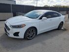 2019 Ford Fusion Sel White vin: 3FA6P0CD6KR233944