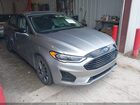 2020 Ford Fusion Sel Silver vin: 3FA6P0CD7LR124801