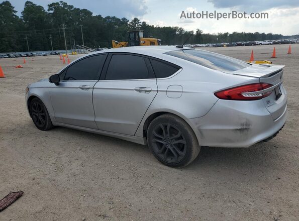 3FA6P0G72JR229196 2018 FORD FUSION Silver Задня ліва чверть