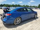 2018 Ford Fusion Se Синий vin: 3FA6P0HD2JR232037