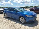 2018 Ford Fusion Se Синий vin: 3FA6P0HD2JR232037