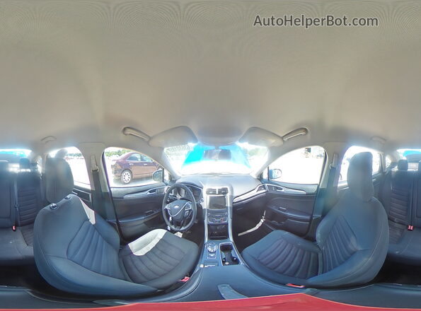 3FA6P0HD2JR232037 2018 FORD FUSION Синий Вид наклейки с VIN-кодом