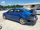 2018 Ford Fusion Se Синий vin: 3FA6P0HD2JR232037
