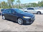 2019 Ford Fusion Se Blue vin: 3FA6P0HD3KR173596