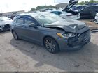 2020 Ford Fusion Se Gray vin: 3FA6P0HD3LR156511