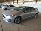 2020 Ford Fusion Se Silver vin: 3FA6P0HD3LR172241