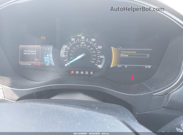 3FA6P0HD4JR166929 2018 FORD FUSION Белый Вид задних сидений