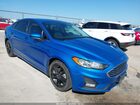 2020 Ford Fusion Se Blue vin: 3FA6P0HD6LR235025