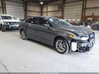 2020 Ford Fusion Se Gray vin: 3FA6P0HD7LR101138