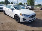2020 Ford Fusion Se White vin: 3FA6P0HD9LR124985