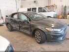 2020 Ford Fusion Se Gray vin: 3FA6P0T91LR230527