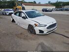 2020 Ford Fusion Se White vin: 3FA6P0T97LR178286