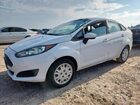 2018 Ford Fiesta S White vin: 3FADP4AJ0JM144034