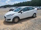 2018 Ford Fiesta S White vin: 3FADP4AJ4JM141847