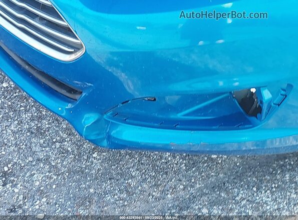 3FADP4BJ1GM180080 2016 FORD FIESTA Blue Front view