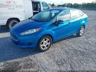 2016 Ford Fiesta Se Blue vin: 3FADP4BJ1GM180080