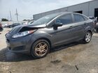 2018 Ford Fiesta Se Gray vin: 3FADP4BJ2JM106626