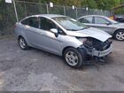 2018 Ford Fiesta Se Silver vin: 3FADP4BJ2JM126486