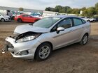 2018 Ford Fiesta Se Silver vin: 3FADP4BJ3JM119918