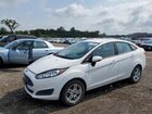 2018 Ford Fiesta Se White vin: 3FADP4BJ4JM146660