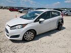 2018 Ford Fiesta S White vin: 3FADP4TJ2JM126034