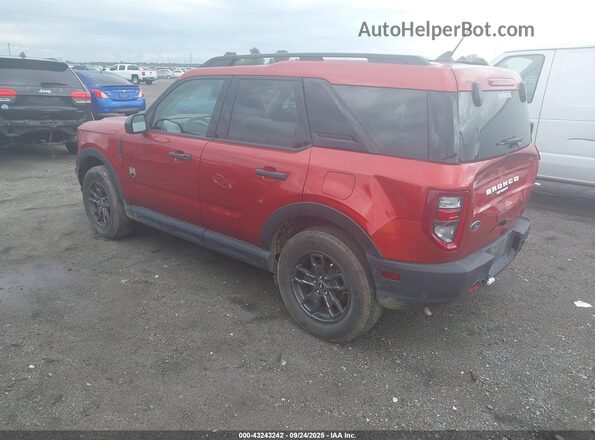 3FMCR9B6XPRD43929 2023 FORD BRONCO SPORT Red Tył lewy