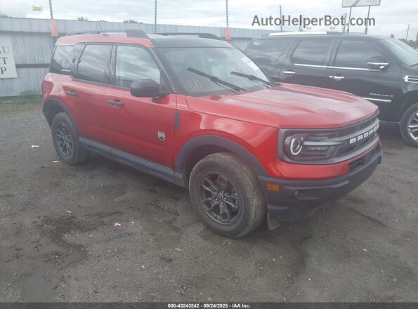 3FMCR9B6XPRD43929 2023 FORD BRONCO SPORT Red Przód prawy
