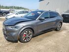 2021 Ford Mustang Mach-e Premium Серый vin: 3FMTK3SU1MMA07417