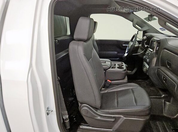 3GCNAAEK2PG355101 2023 CHEVROLET SILVERADO White Հետևի նստատեղերի տեսք
