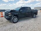 2021 Chevrolet Silverado C1500 Custom Black vin: 3GCPWBEK1MG408480