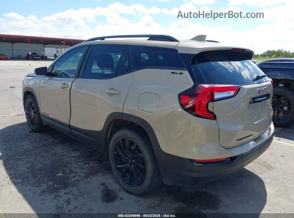 3GKALMEG7PL134594 2023 GMC TERRAIN Tan Հետևի ձախ
