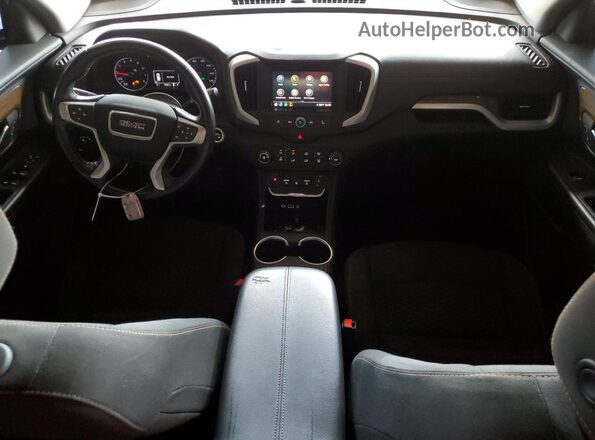 3GKALMEV2JL268256 2018 GMC TERRAIN Red Вид панелі приладів