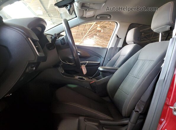 3GKALMEV2JL268256 2018 GMC TERRAIN Red Вид салону спереду
