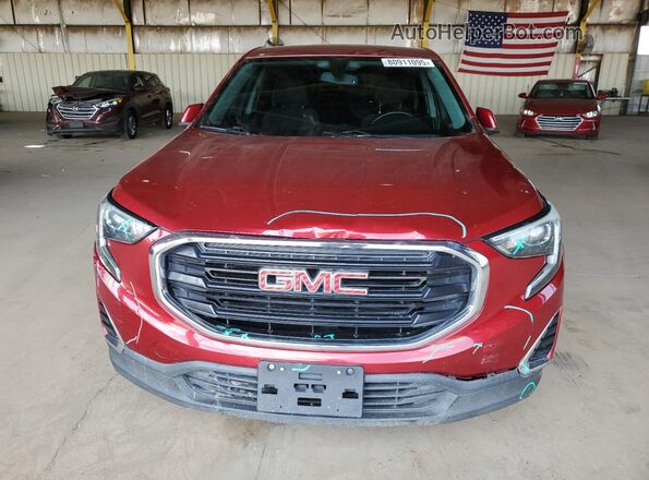 3GKALMEV2JL268256 2018 GMC TERRAIN Red Вид спереду