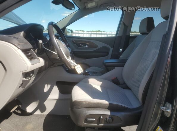 3GKALTEV2JL345122 2018 GMC TERRAIN Charcoal Вид салону спереду