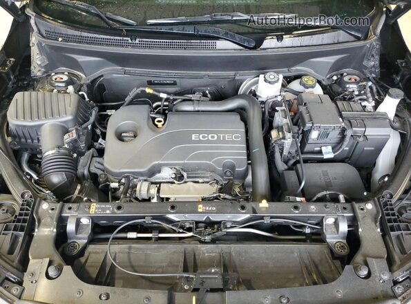 3GKALTEV7ML358310 2021 GMC TERRAIN Black Vista del compartimento del motor