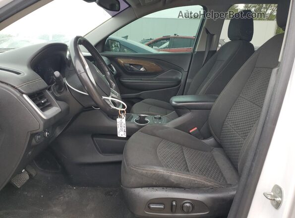 3GKALTEVXJL305659 2018 GMC TERRAIN White Вид салону спереду