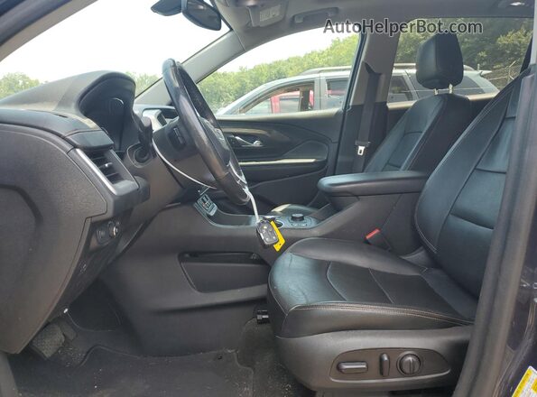 3GKALVEV1JL300930 2018 GMC TERRAIN Blue Front interior view