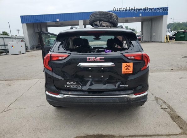 3GKALVEV7JL297614 2018 GMC TERRAIN Black Rear view