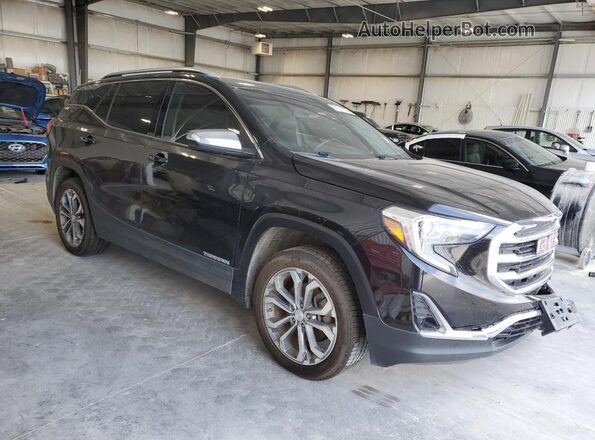 3GKALVEX7JL376539 2018 GMC TERRAIN Белый Передняя правая четверть