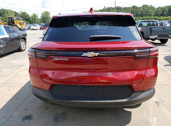 3GN7DMRP3SS221993 2025 CHEVROLET EQUINOX Red Вид ззаду