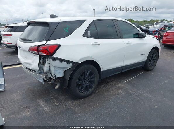 3GNAXHEG3PL123011 2023 CHEVROLET EQUINOX White Задня права чверть