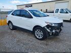 2018 Chevrolet Equinox Ls White vin: 3GNAXHEV2JS565130