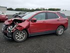 2018 Chevrolet Equinox Lt Red vin: 3GNAXJEVXJS543125