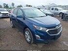 2020 Chevrolet Equinox Fwd Lt 1.5l Turbo Blue vin: 3GNAXKEV8LL332766